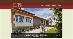 Desktop Screenshot of hoteljimena.es